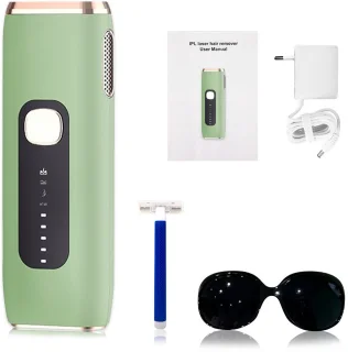 IPL Laser Ontharingsapparaat 999.999 Flitsen Inclusief Accessoires