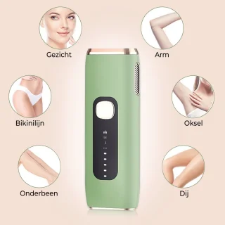 IPL Laser Ontharingsapparaat 999.999 Flitsen Inclusief Accessoires