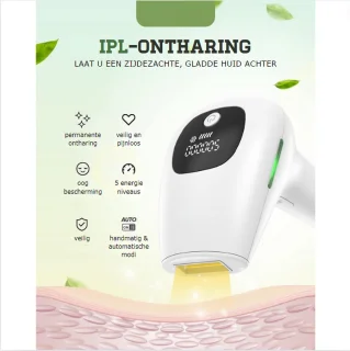 IPL Laser Ontharingsapparaat 999.999 Flitsen