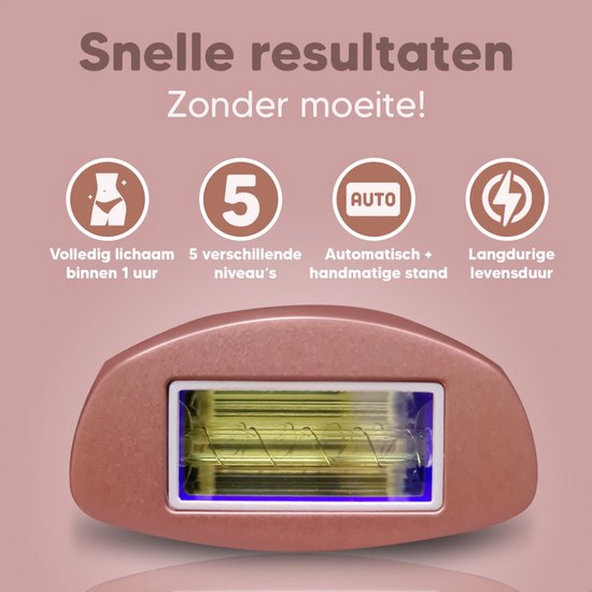 IPL Laser Ontharingsapparaat Ice-Cooling Inclusief Accessoires