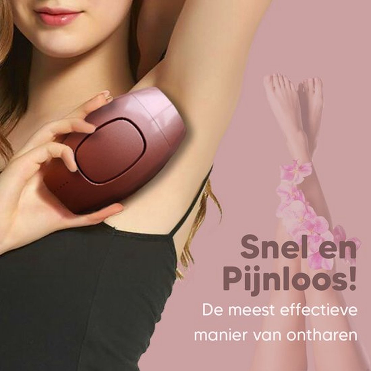 IPL Laser Ontharingsapparaat Ice-Cooling Inclusief Accessoires