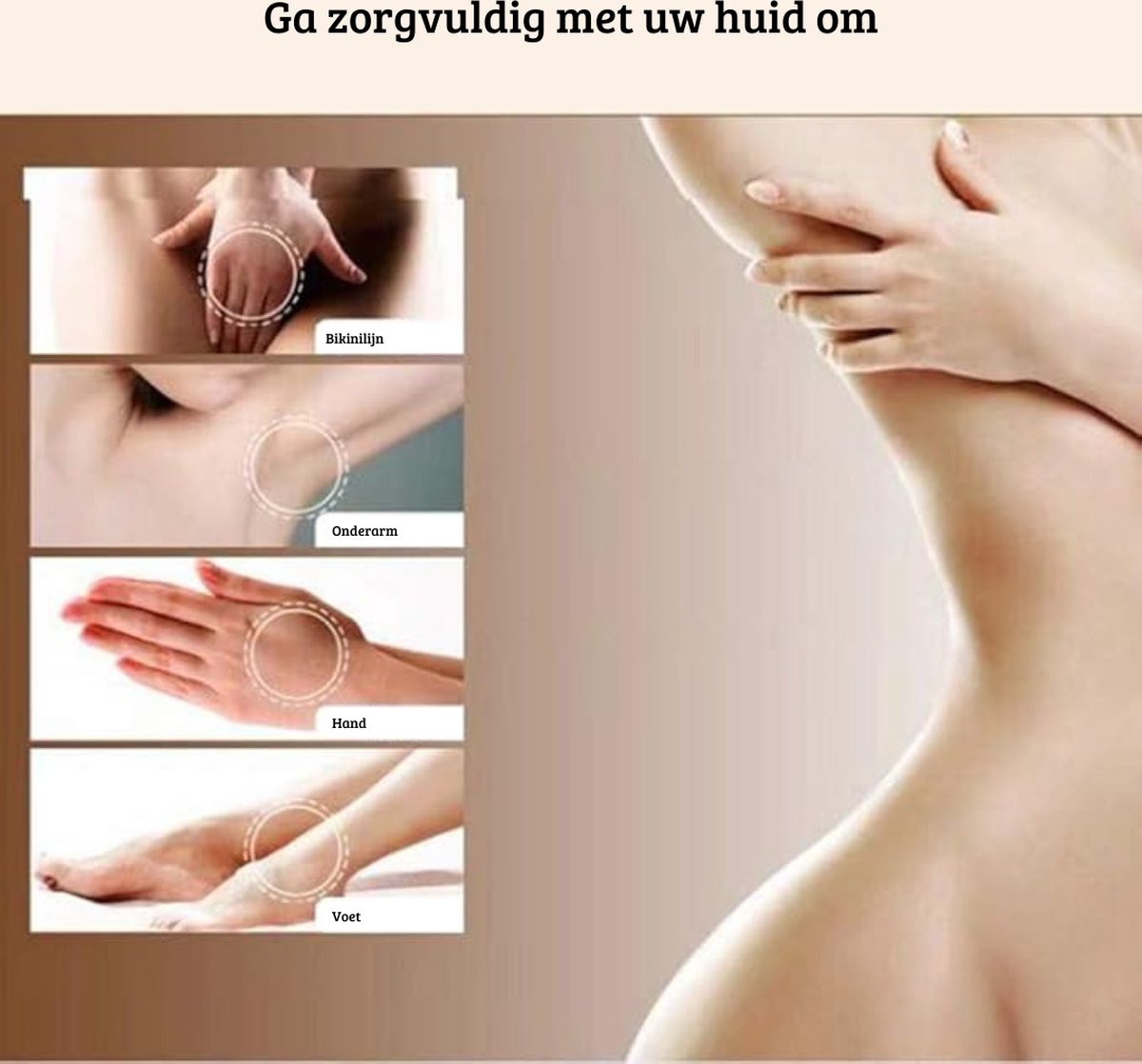 IPL Laser Ontharingsapparaat Luxe Epilator USB Draagbaar