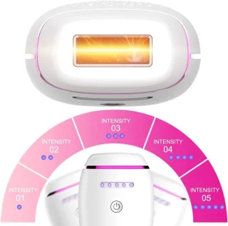IPL Laser Ontharingsapparaat Wit/Goud