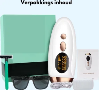 IPL Ontharingsapparaat Babyblauw