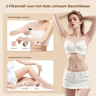 IPL Pro Laser Ontharingsapparaat voor Mannen & Vrouwen