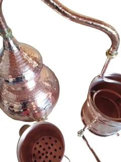 Koperen distilleerapparaat 3 L met kolom