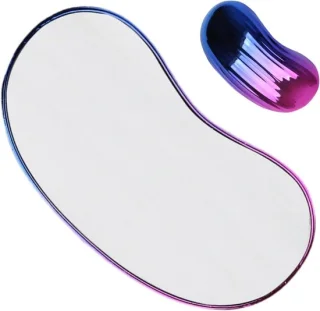 Kristallen haarverwijderaar epilator - 11 x 5.2 cm - wit