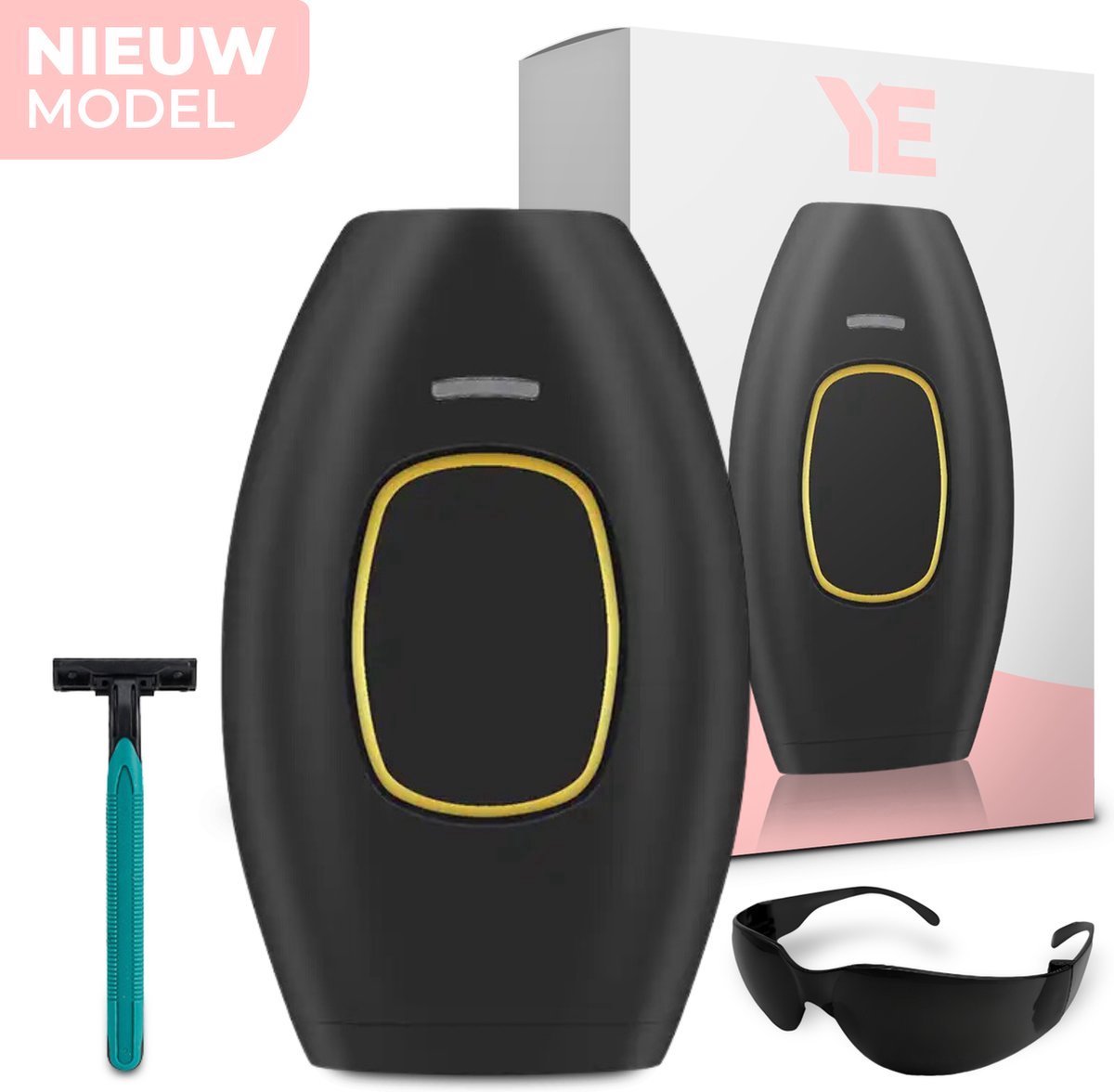 Laser IPL Epileerapparaat Dames Zwart