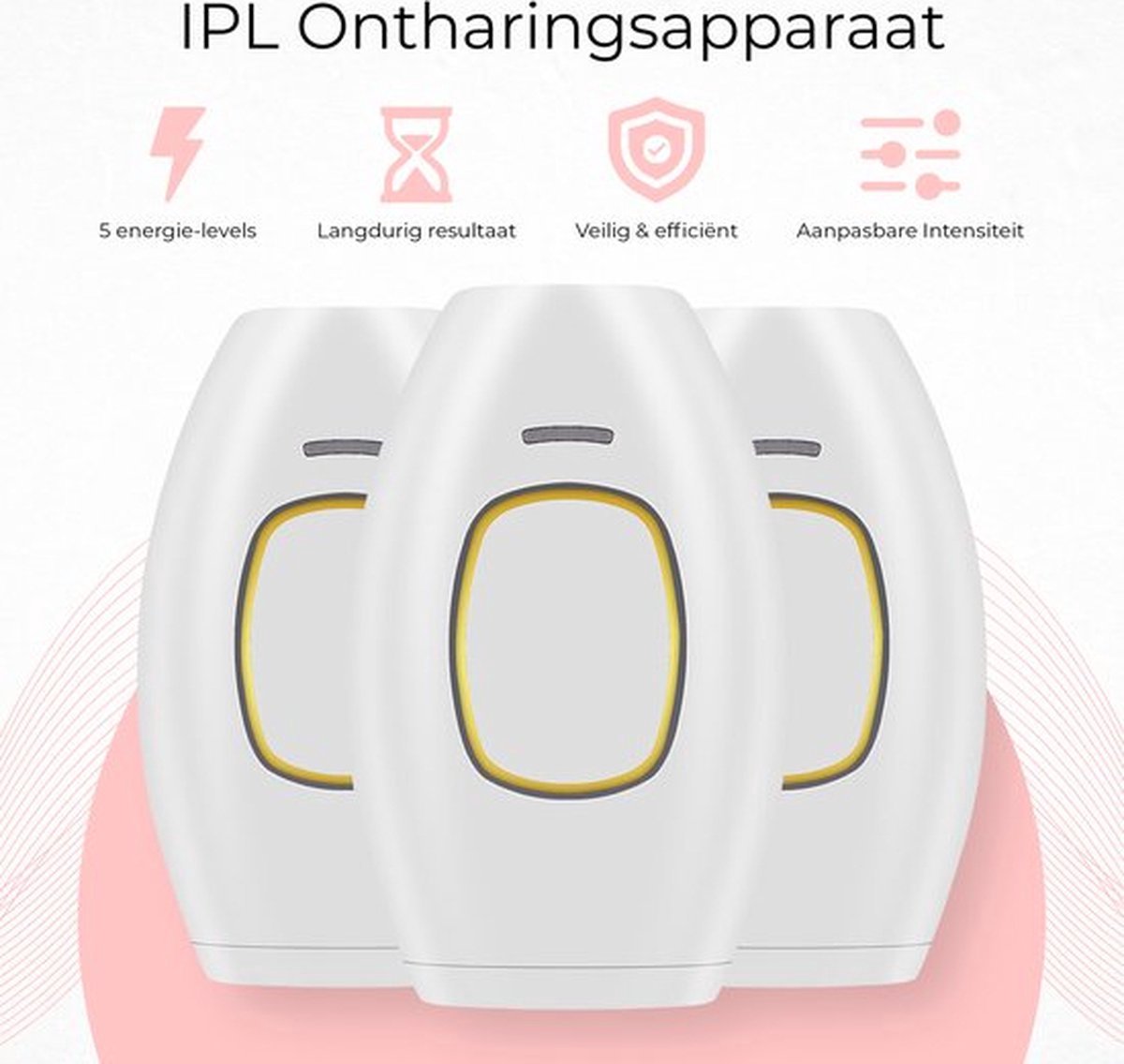 Wat vinden we goed aan de Laser IPL Ontharingsapparaat Dames Wit
