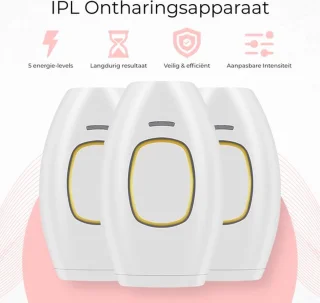 Laser IPL Ontharingsapparaat Dames Wit
