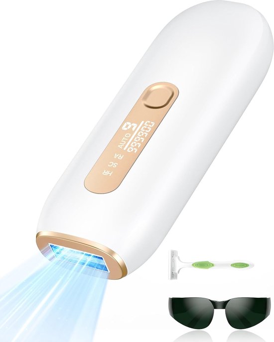 Laser Ontharingsapparaat 999.900 Pulsen met Scheermesje en Beschermbril review