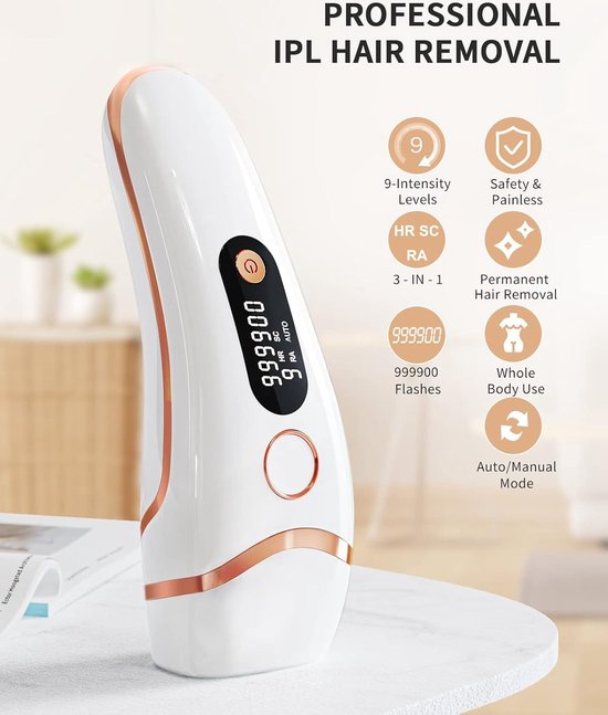 Laser Ontharingsapparaat Epilator voor Thuisgebruik