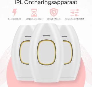 Laser Ontharingsapparaat IPL Epileerapparaat Dames Wit