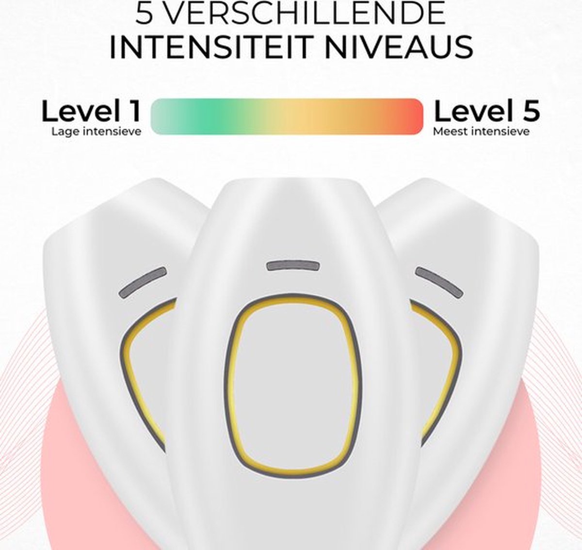Laser Ontharingsapparaat IPL Epileerapparaat Dames Wit