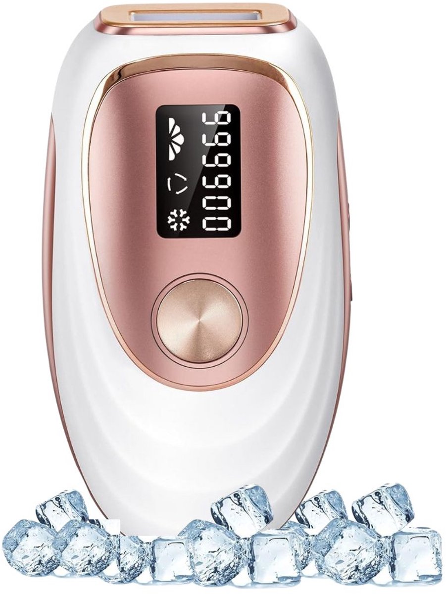 De Laser Ontharingsapparaat IPL Wit-Roze voor Mannen en Vrouwen in één oogopslag