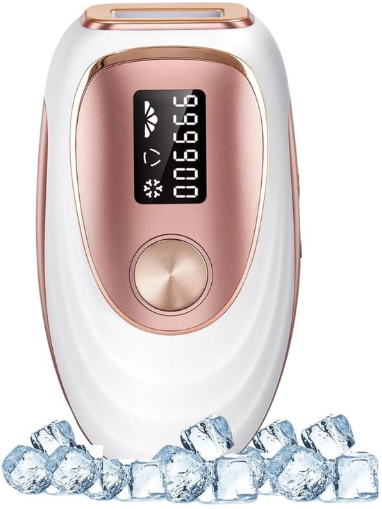 Laser Ontharingsapparaat IPL Wit-Roze voor Mannen en Vrouwen review