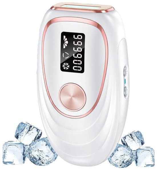Laser Ontharingsapparaat IPL Wit/Roze voor Mannen & Vrouwen review