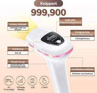 Laser Ontharingsapparaat Wit voor Vrouwen