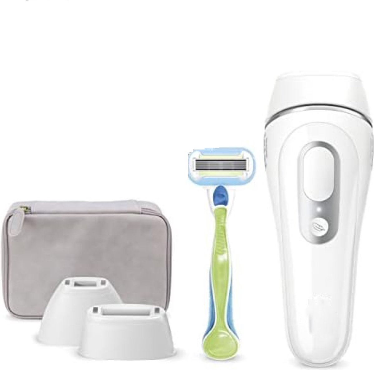 De Laser Ontharingsapparaat Wit Zilver in één oogopslag