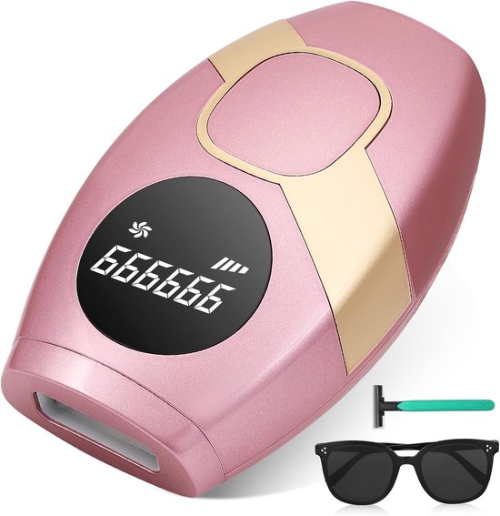 LaserOn IPL Ontharingsapparaat Roze/Goud review