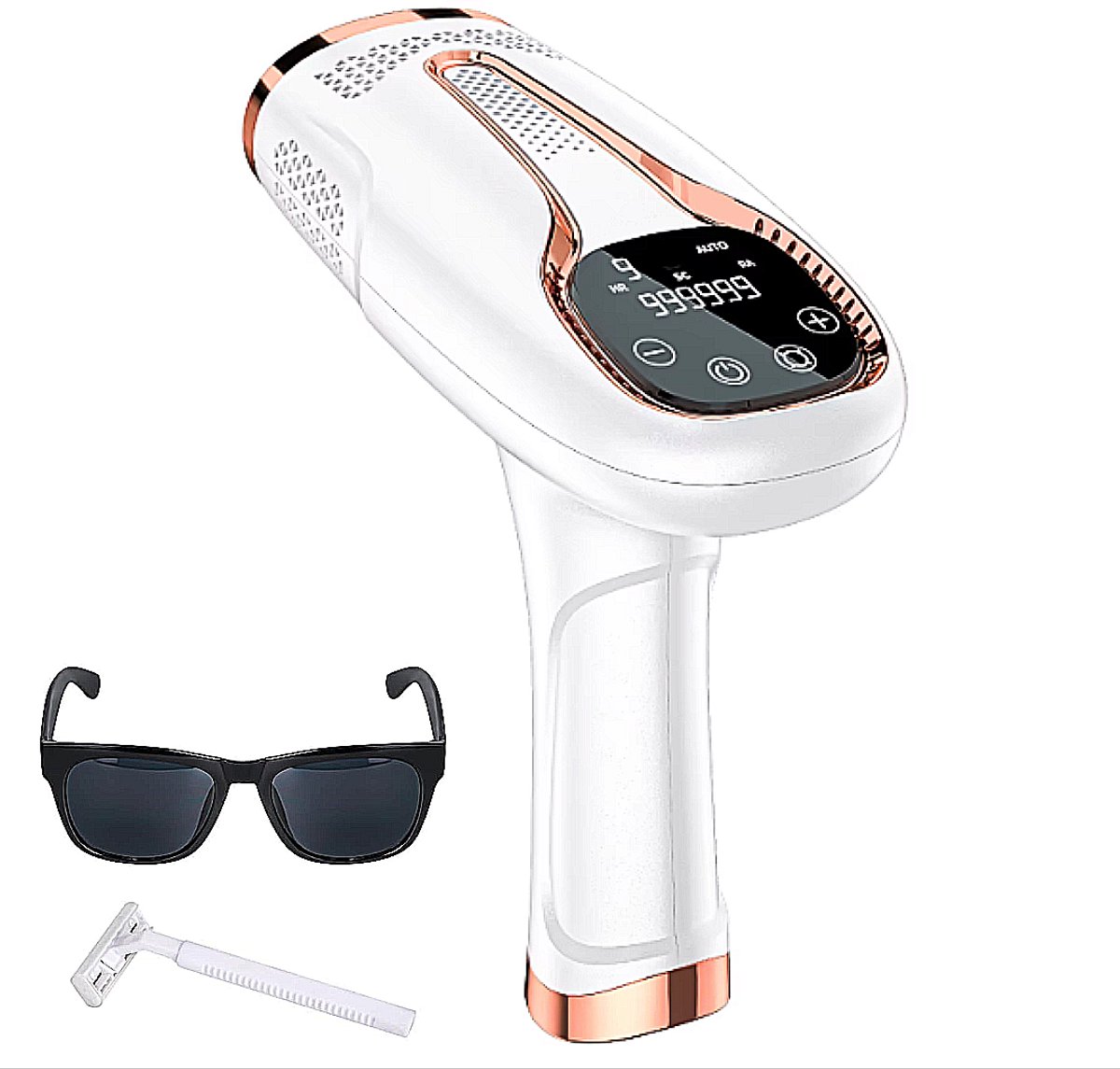 Lumeva IPL Laser Ontharingsapparaat 3-in-1 Wit