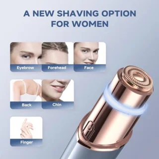 Luxe 2-in-1 Gezichtsbeharingverwijderaar
