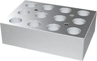 Metalen Hitteblok Droogbad, zilver