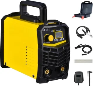 Mini elektroden lasapparaat 250A grijs