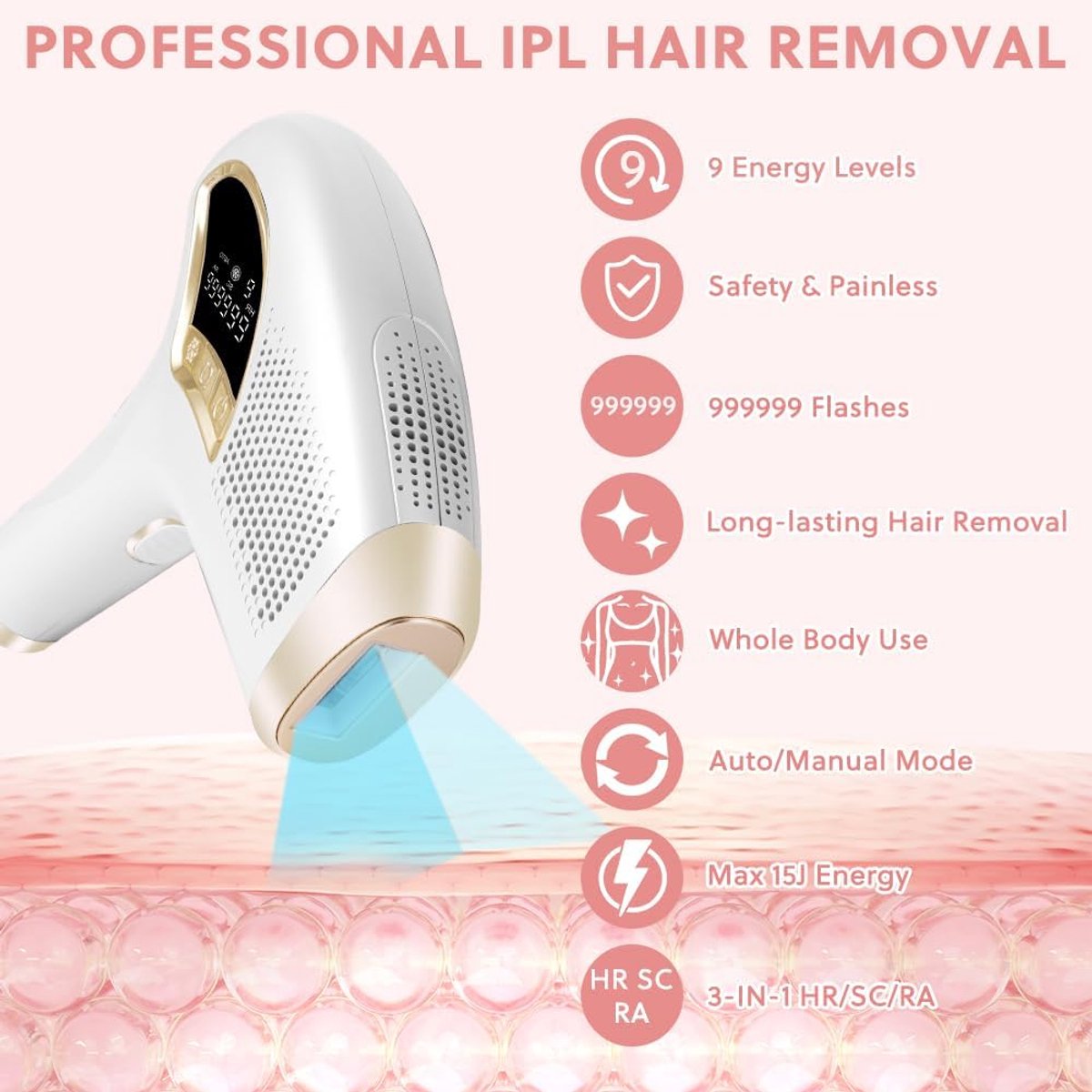MKSS® IPL Laser Ontharingsapparaat