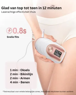 MKSS® IPL Laser Ontharingsapparaat Roze