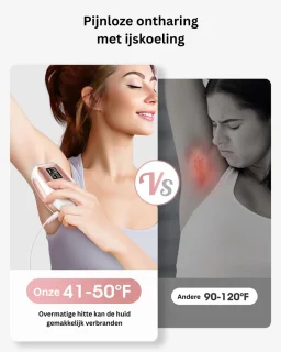 MKSS® IPL Laser Ontharingsapparaat Roze