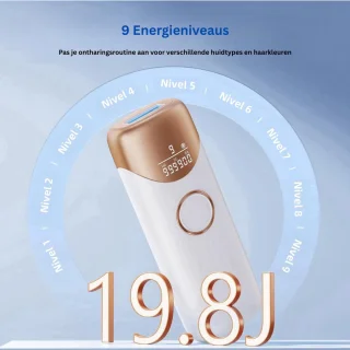 MKSS® IPL Laser Ontharingsapparaat Wit