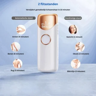 MKSS® IPL Laser Ontharingsapparaat Wit