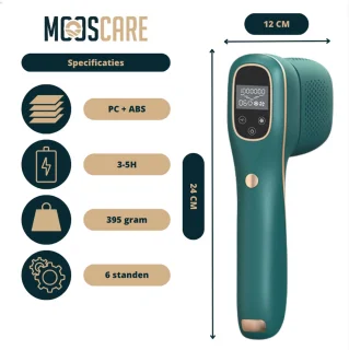 Mooscare IPL Laser Ontharingsapparaat Groen