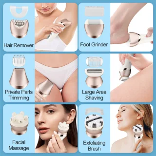 Multifunctionele 6-in-1 Epilator