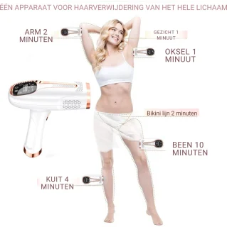 Nawy® IPL Laser Ontharingsapparaat