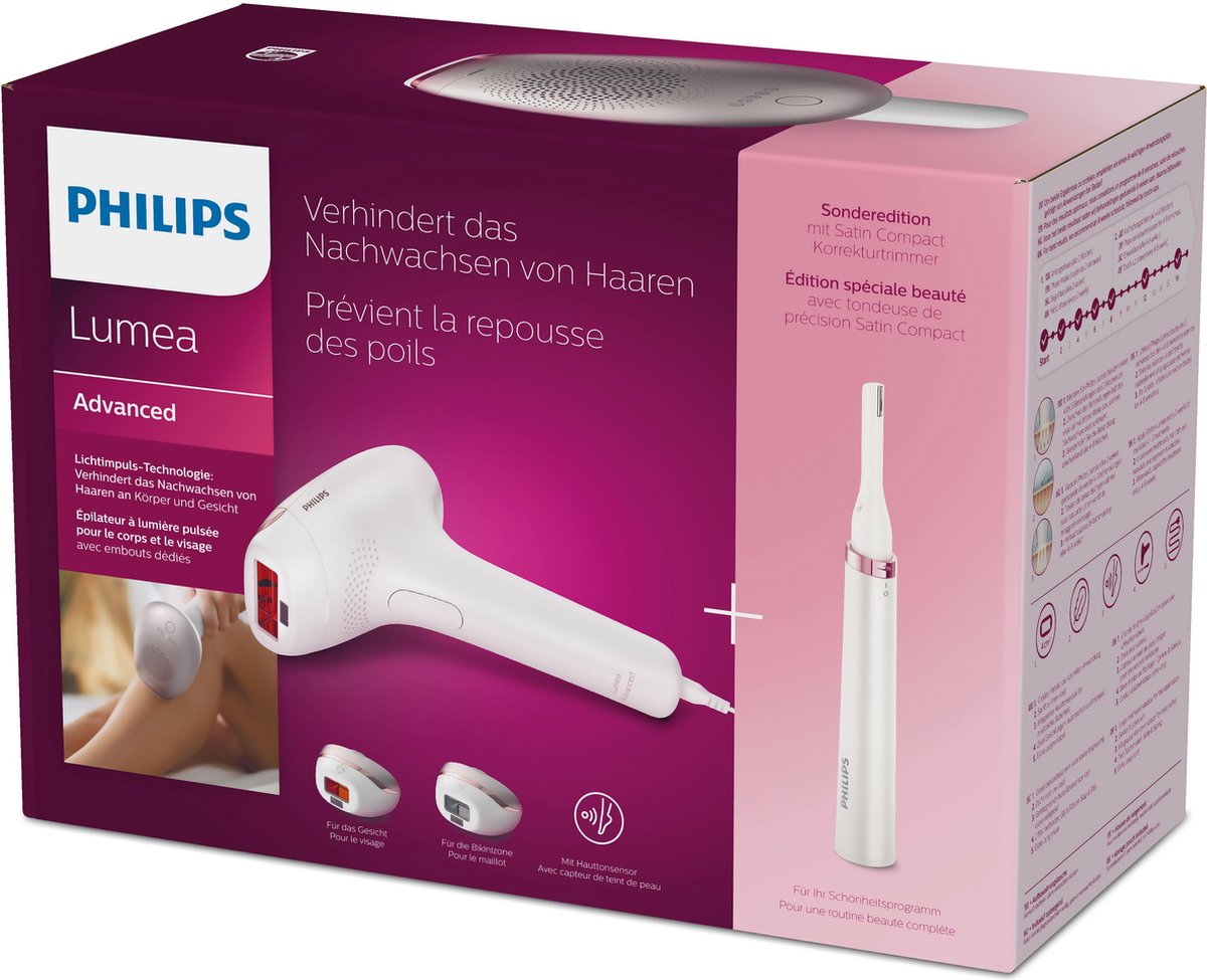 Philips Lumea Advanced 7000 BRI923/00 IPL Ontharingsapparaat