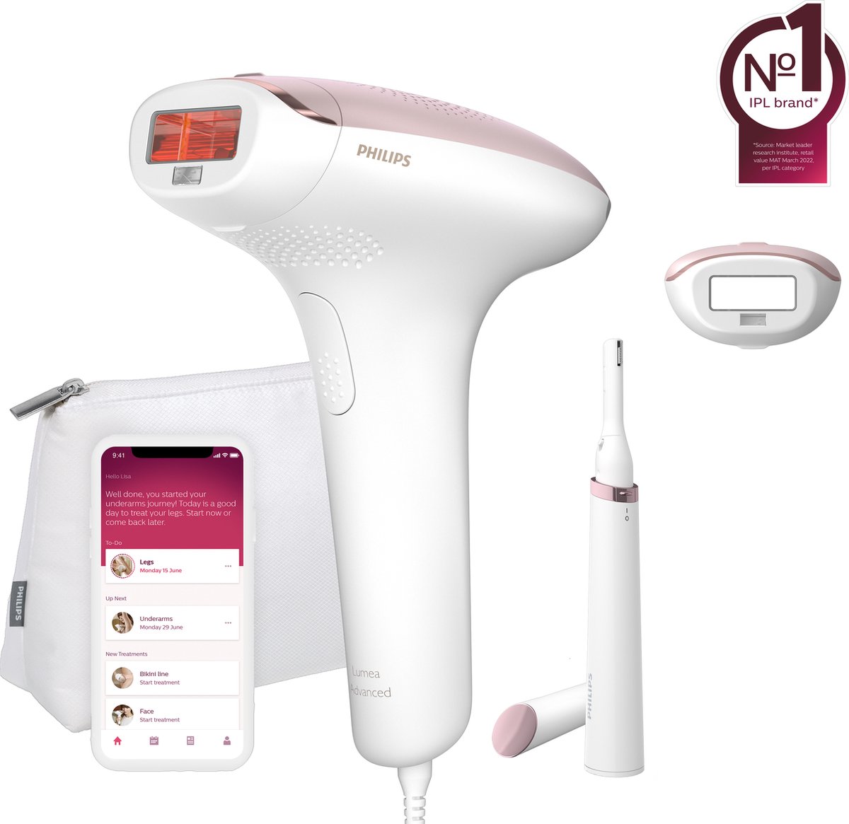 Philips Lumea Advanced BRI920/00 IPL Ontharingsapparaat