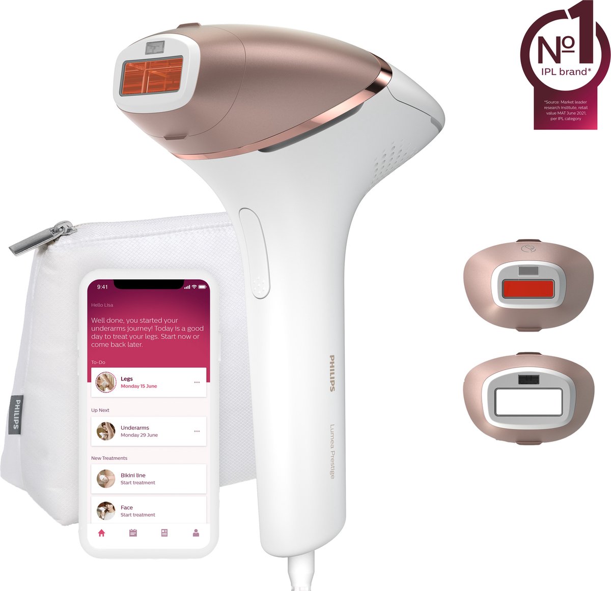 Philips Lumea Prestige 8000 BRI945/00 IPL Ontharingsapparaat