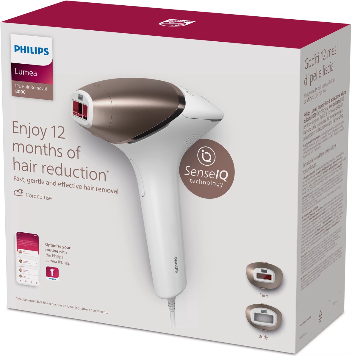 Philips Lumea Prestige 8000 BRI945/00 IPL Ontharingsapparaat