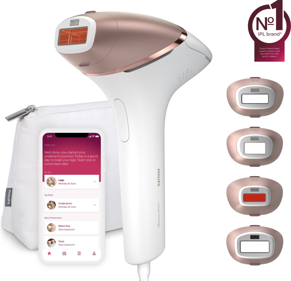 Philips Lumea Prestige 8000 BRI948/00 IPL Ontharingsapparaat