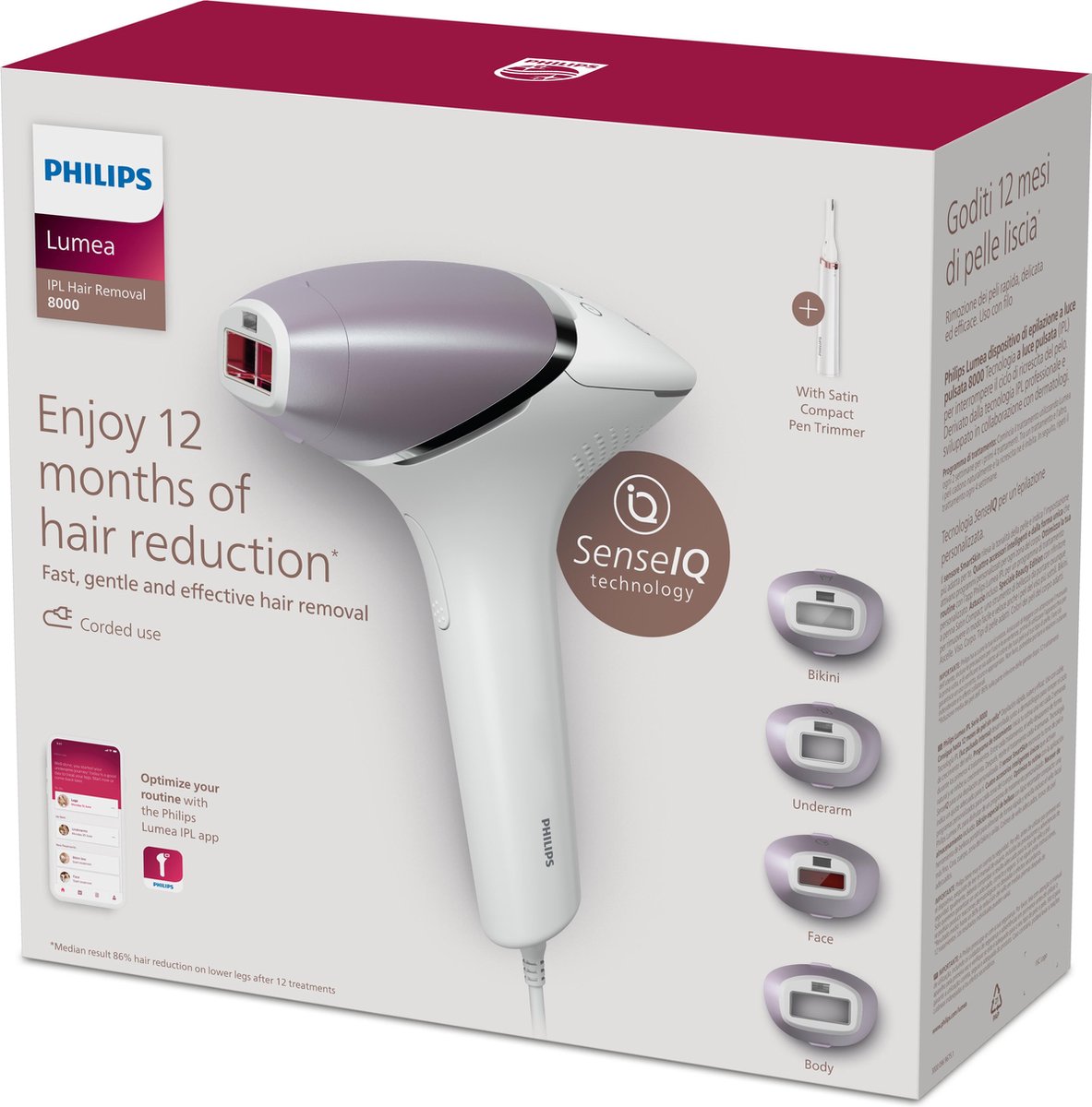 Philips Lumea Prestige 8000 BRI949/00 IPL apparaat