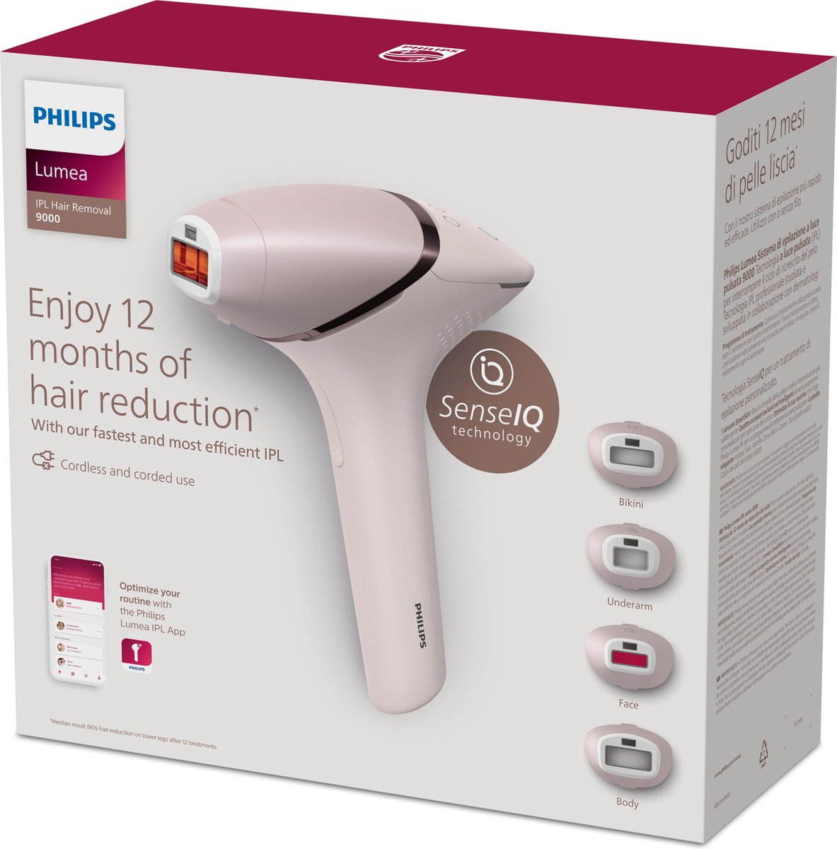 Philips Lumea Prestige 9000 BRI957/00 IPL Ontharingsapparaat