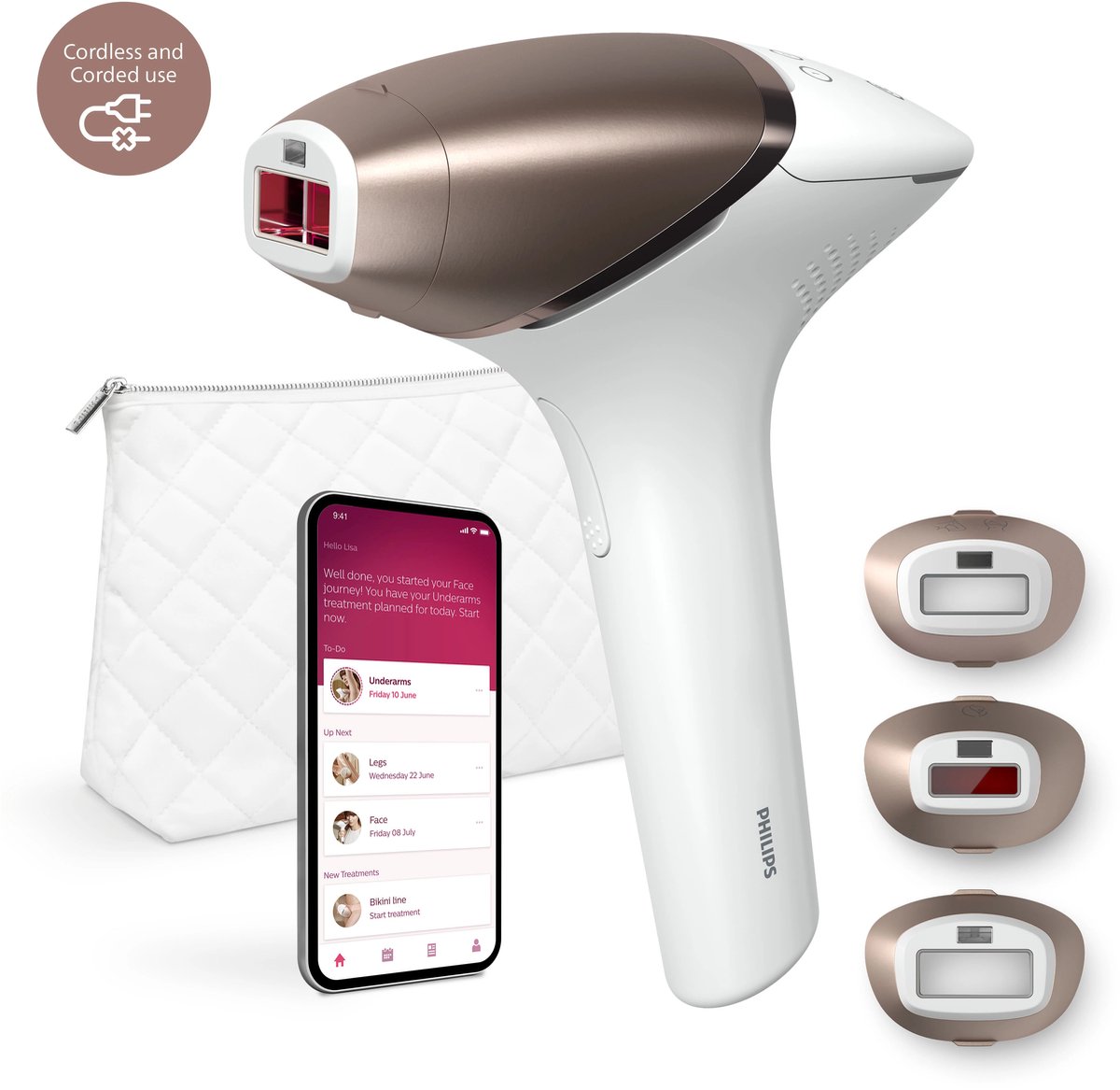 Philips Lumea Prestige 9000 Series BRI955/00 IPL Ontharingsapparaat