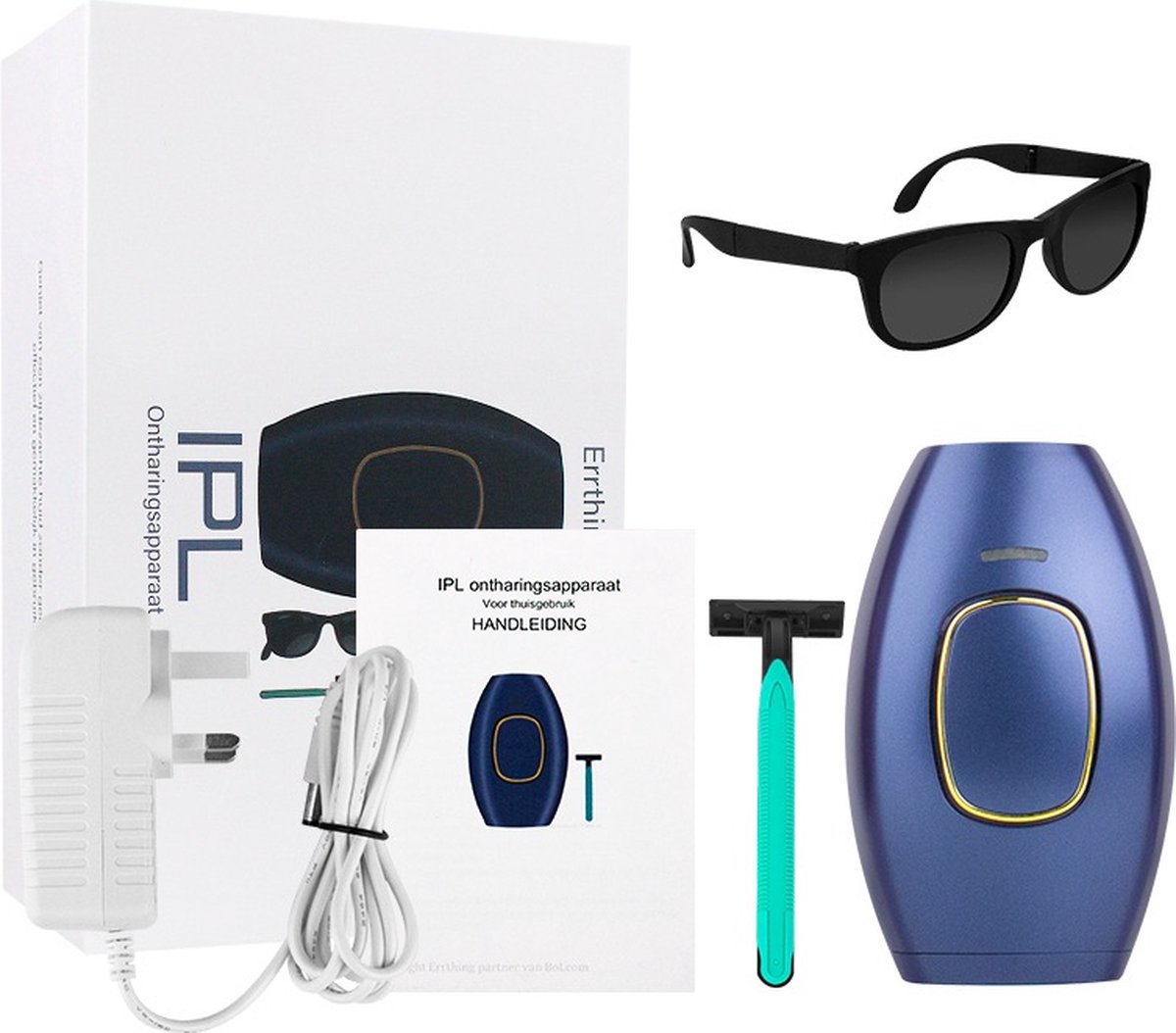 Premium IPL ontharingsapparaat Pruisisch blauw
