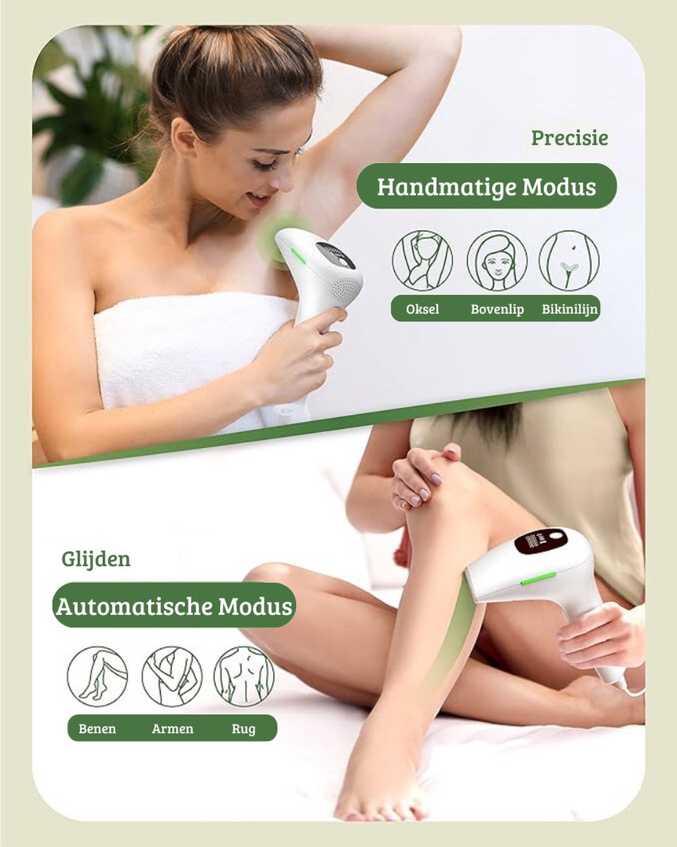Professioneel IPL Laser Ontharingsapparaat