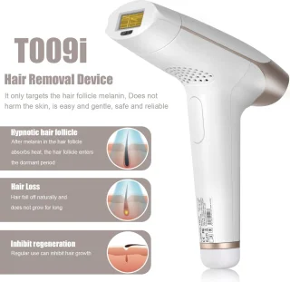 Professionele IPL laser ontharing apparaat wit 400.000 flitsen