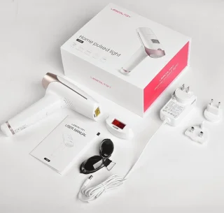 Professionele IPL laser ontharing apparaat wit 400.000 flitsen