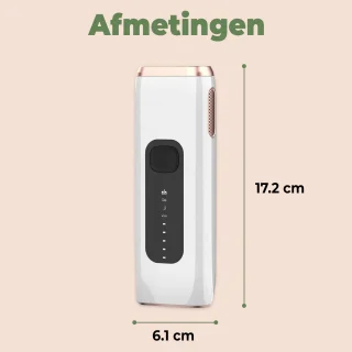 Professionele IPL Laser Ontharingsapparaat - 999.999 Flitsen - Inclusief Protectiebril en Scheermes