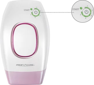 ProfiCare PC-IPL 3024 IPL Epilator Pink White